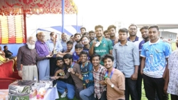 বাকৃবিতে আন্তঃহল ক্রীড়া প্রতিযোগিতার সমাপনী ও পুরস্কার বিতরণ