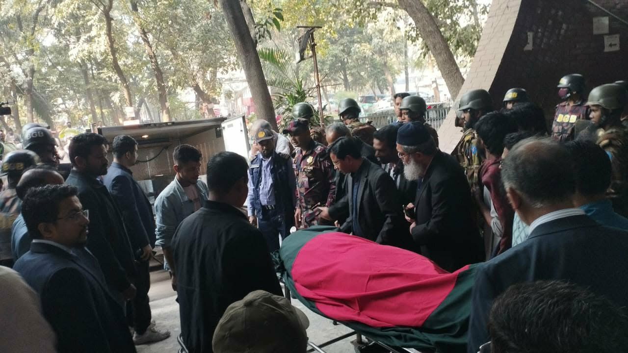 সোহরাওয়ার্দী হাসপাতালে হাদির মরদেহ, করা হচ্ছে ময়নাতদন্ত
