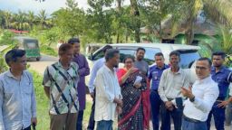 প্রেসক্লাবের ভূমি পরিদর্শনে জেলা প্রশাসক মহসীন উদ্দিন