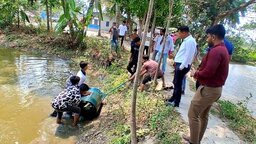 পুকুরের পানিতে ড্রাম ভর্তি ডিজেল ডুবিয়ে রেখেও রেহাই পেলেন না অসাধু ব্যবসায়ী