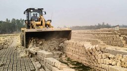 নকলার ৭টি ইট ভাটায় ২২ লক্ষ ৫০ হাজার টাকা জরিমানা