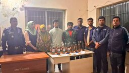 নেত্রকোনায় ইয়াবা ও ভারতীয় মদসহ গ্রেপ্তার ৩