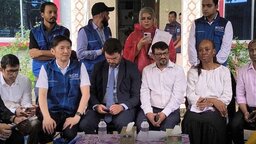 শিবচরে আইওএম ও ইতালি দূতাবাসের কর্মকর্তাদের মতবিনিময়
