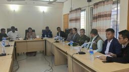 প্রথম নারী ইউএনও হিসেবে বিলাইছড়িতে যোগদানের পর মতবিনিময় সভা করলেন হাসনাত জাহান খান