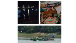জাদুকাটা নদীতে অবৈধ ড্রেজিং বন্ধে অভিযানে ম্যাজিস্ট্রেট–পুলিশের ওপর হামলা, আটক ১