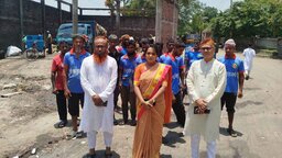 গোপালগঞ্জে ঈদের ছুটিতেও পরিচ্ছন্নতা অভিযান অব্যাহত
