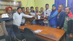 নড়াইল প্রেসক্লাবের সাথে নবনির্বাচিত ইজিবাইক কমিটির সৌজন্য সাক্ষাৎ