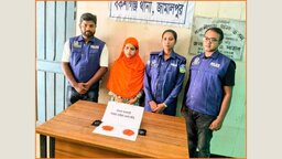 বকশীগঞ্জে ৪০০ পিস ইয়াবাসহ নারী মাদক কারবারি আটক