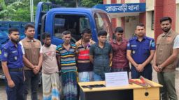 পুলিশের অভিযানে আন্তঃজেলা ডাকাত চক্রের ৫ সদস্য গ্রেফতার