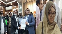 নেত্রকোণা-৪ আসনে স্বামী-স্ত্রীর মনোনয়ন দাখিল, বিএনপি থেকে বাবর ও তার স্ত্রী স্বতন্ত্র