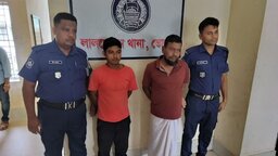 লালমোহনে আন্তঃজেলা ব্যাটারি চোর চক্রের তিন সদস্য গ্রেপ্তার