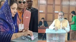 ফরিদপুর-৩ আসনে ভোট দিলেন নায়াব ইউসুফ ও প্রফেসর ‌আবদুত তাওয়াব