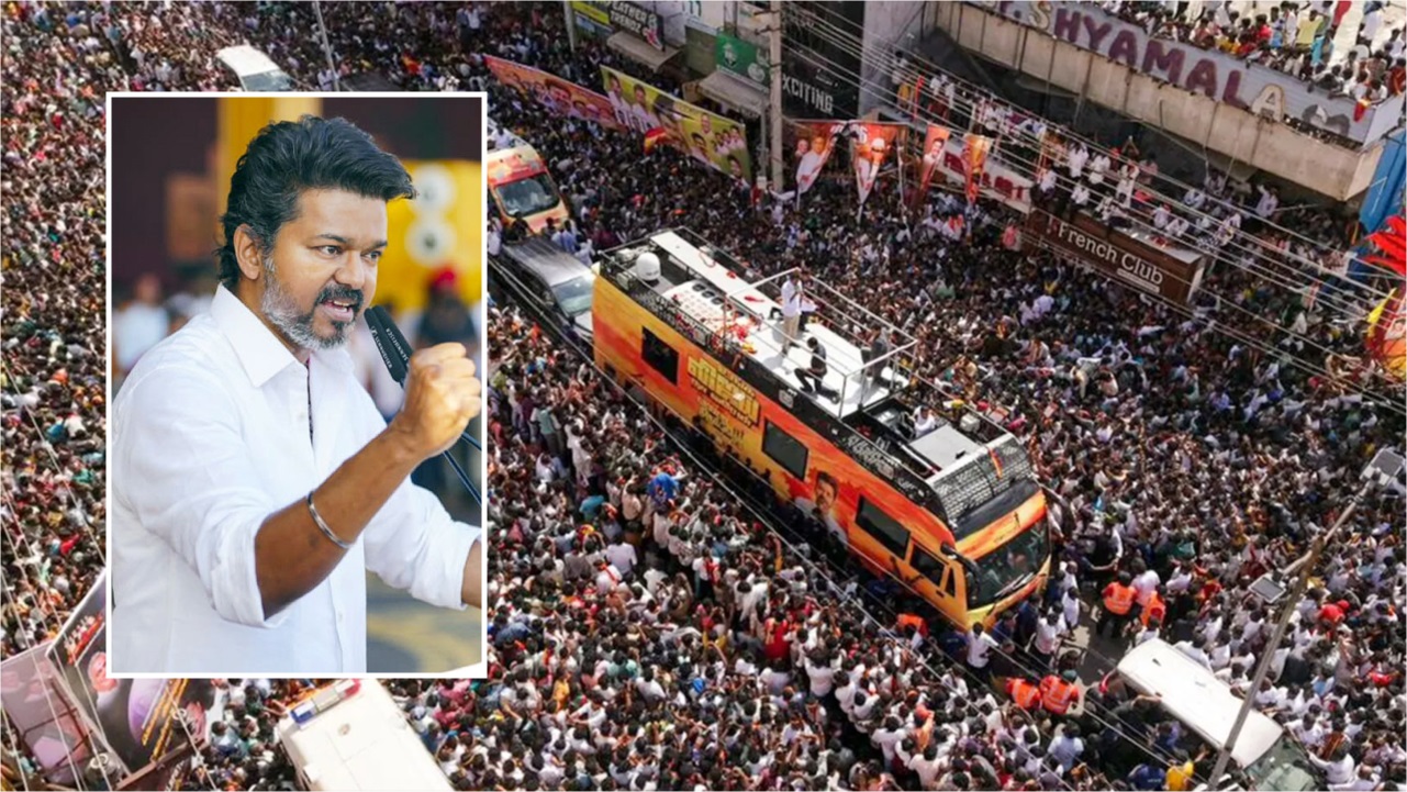 থালাপতি বিজয়ের জনসভায় পদদলিত হয়ে নিহত ৩৯