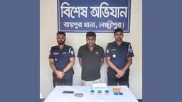 রায়পুরে ৫৬৭ পিস ইয়াবাসহ কুখ্যাত মাদক ব্যবসায়ী আটক
