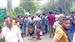 কাশিয়ানীতে বাসচাপায় স্বামী-স্ত্রী নিহত