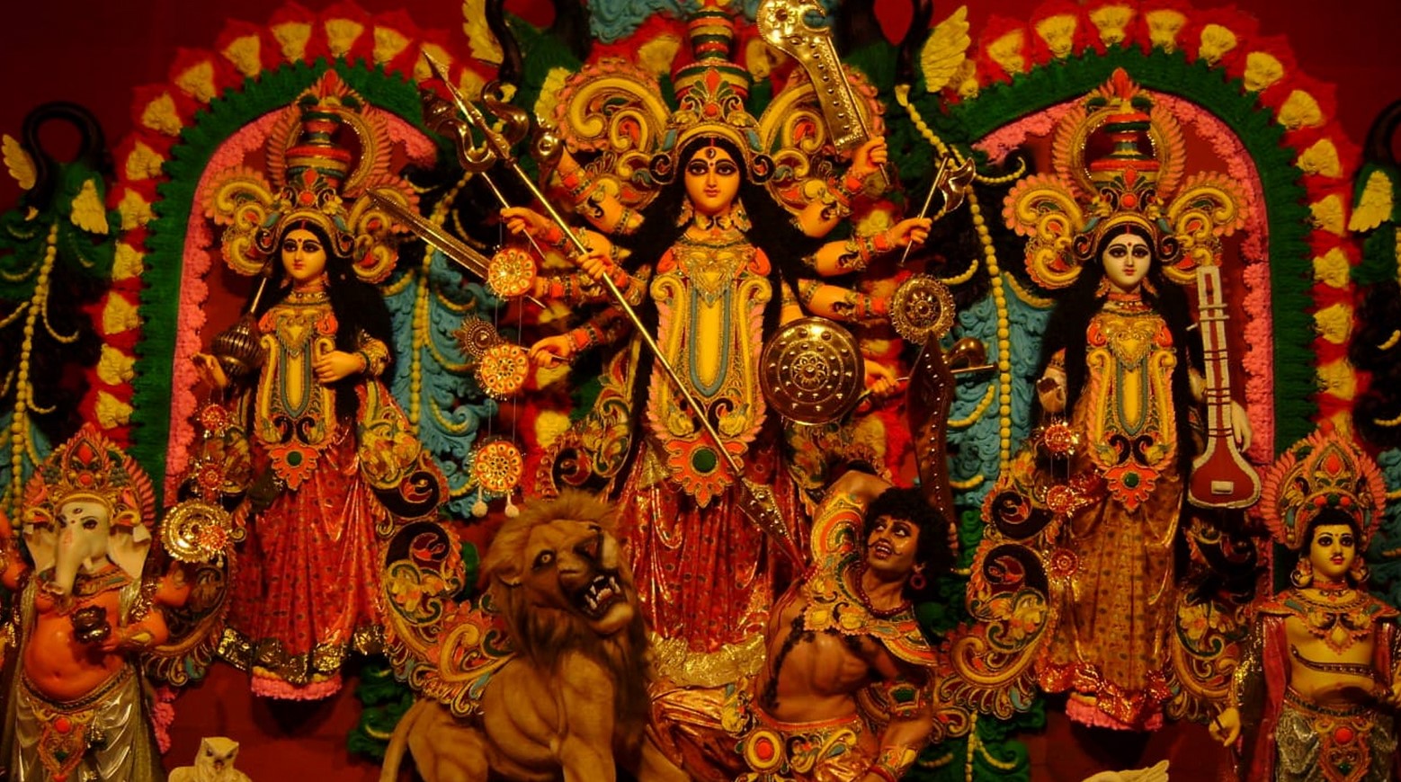 শারদীয় দুর্গা উৎসবের মহাসপ্তমী আজ
