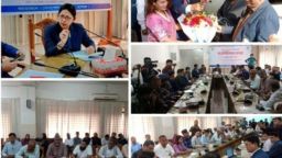 বেনাপোল স্থলবন্দর পরিদর্শনে নৌপরিবহণ মন্ত্রনালয়ের সচিব ড.নুরুন্নাহার চৌধুরী