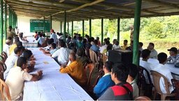 হেডম্যান কার্বারীদের নিয়ে বিলাইছড়ি সেনাজোনের মতবিনিময় সভা