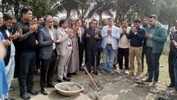 গোবিপ্রবিতে পাঞ্জেগানা মসজিদ নির্মাণ কাজের উদ্বোধন