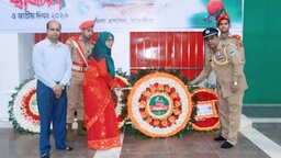 যথাযোগ্য মর্যাদায় সাতক্ষীরায় মহান স্বাধীনতা দিবস উদযাপিত