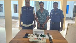 চাটখিলে যৌথ বাহিনীর অভিযানে আগ্নেয়াস্ত্রসহ যুবদল নেতা গ্রেপ্তার