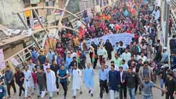 ঝিনাইদহ-৪ আসনে বিএনপির বিশাল জনসভা