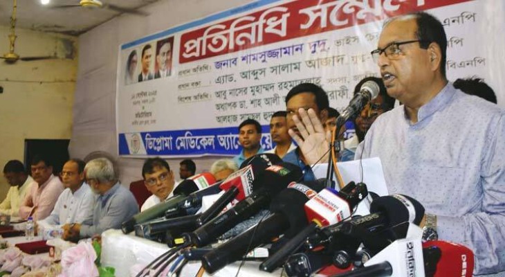 নির্বাচন বন্ধ হলে দেশে অস্থিতিশীলতা তৈরি হবে : দুদু
