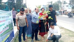 সরকারের নির্বাচনী অঙ্গীকার বাস্তবায়নে নীলফামারীতে বৃক্ষরোপণ কর্মসুচি শুরু