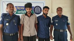 ঝালকাঠির নলছিটিতে গাঁজাসহ ২ যুবক আটক
