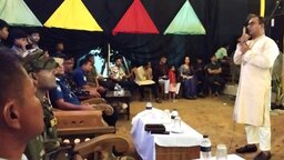 শারদীয় দূর্গাপূজার মণ্ডপ পরিদর্শনে বিলাইছড়ি ইউএনও