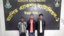 ফরিদপুরে জুয়েল হত্যা মামলার ৩ আসামি রাজধানীর উত্তরা থেকে গ্রেফতার