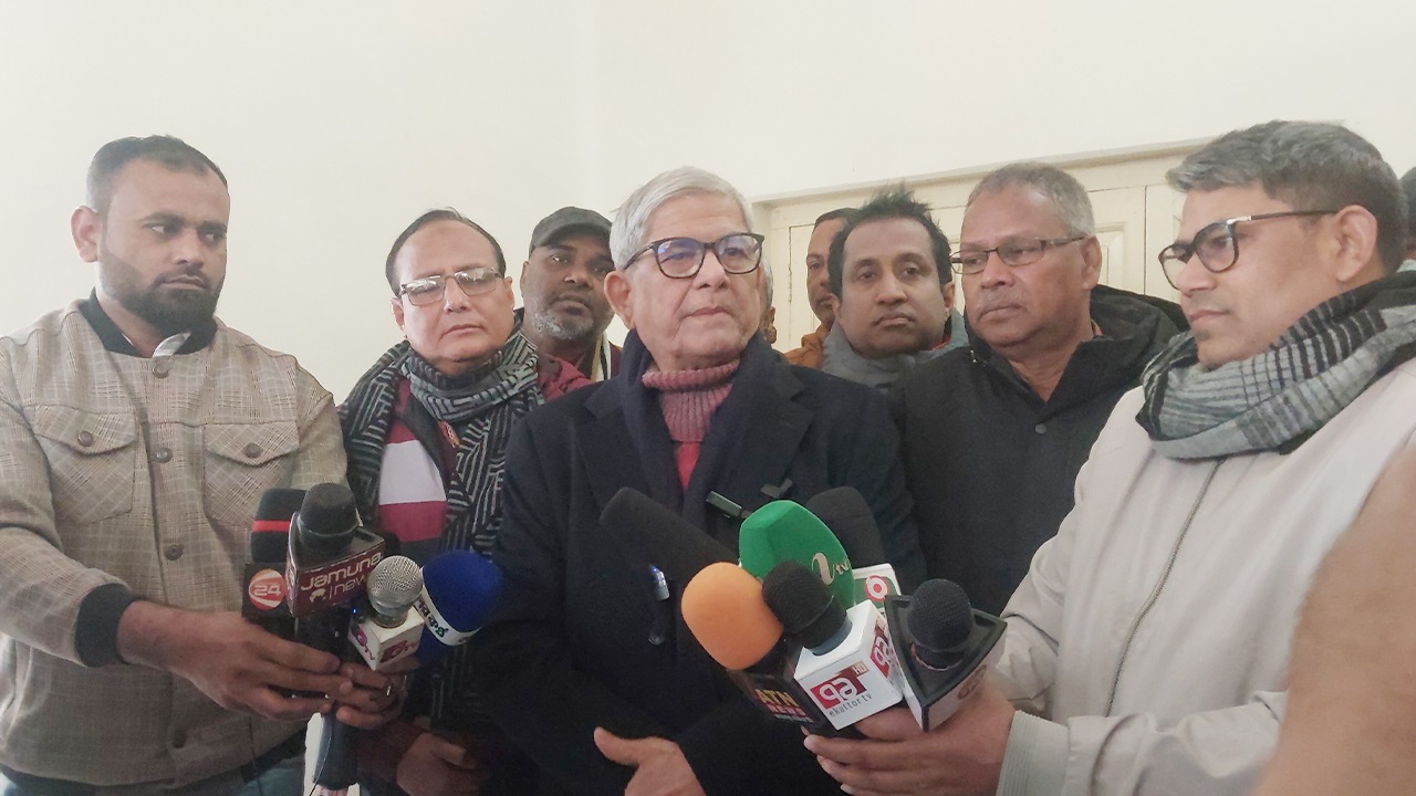 দেশের আইনশৃঙ্খলা পরিস্থিতি নিয়ে সন্তুষ্ট নয় বিএনপি : মির্জা ফখরুল