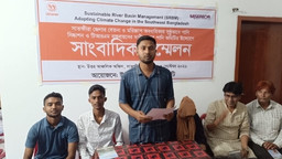 ৬ লাখ মানুষের জলাবদ্ধতা নিরসনে টিআরএম চান সাতক্ষীরার যুবারা, সংবাদ সম্মেলনে ৪ দফা দাবি