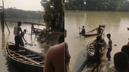কাঁঠালিয়ায় নদী থেকে নিখোঁজ কিশোরের ভাসমান লাশ উদ্ধার