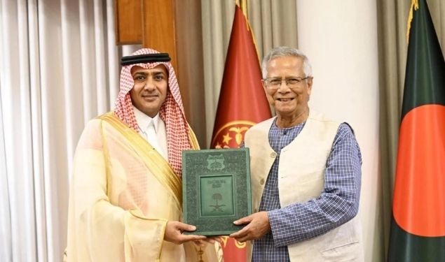 প্রধান উপদেষ্টাকে সৌদি আরবের আমন্ত্রণ