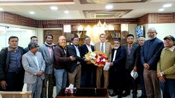 চট্টগ্রাম শিক্ষা বোর্ড চেয়ারম্যানের সাথে ‘বাকশিস’ নেতৃবৃন্দের সৌজন্য সাক্ষাৎ ও মতবিনিময়