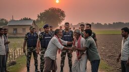 কাশিয়ানীতে জমি বিরোধকে কেন্দ্র করে সংঘর্ষ, যৌথ বাহিনীর হস্তক্ষেপে পরিস্থিতি নিয়ন্ত্রণে