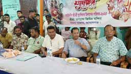 বিজয়া দশমীতে সুরমা নদীতে প্রতিমা বিসর্জন, শান্তিপূর্ণভাবে সমাপ্ত দুর্গাপূজা