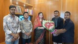 রবীন্দ্র বিশ্ববিদ্যালয়ের উপাচার্যের সঙ্গে রবিসাসের সৌজন্য সাক্ষাৎ ও শুভেচ্ছা বিনিময়