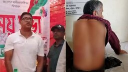 দায়িত্বে অবহেলার অভিযোগে বৃদ্ধ পাহারাদারকে পেটালেন কুমিল্লার এক যুবদল নেতা