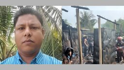 প্রতিবেশীর ঘর বাঁচাতে নিভে গেল সোহাগের জীবন