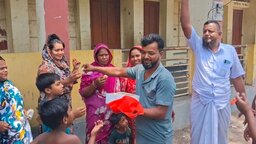 কোটালীপাড়ায় অভিযুক্ত শিক্ষকের বিরুদ্ধে ব্যবস্থা, অভিভাবকদের মিষ্টি বিতরণ