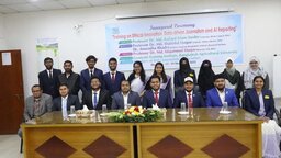 বাকৃবি সাংবাদিক সমিতির সদস্যদের বার্ষিক প্রশিক্ষণ কর্মশালার উদ্বোধন