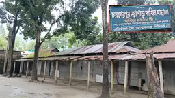 উন্নয়নের ছোঁয়া লাগেনি চরশেরপুর নয়া পাড়া দাখিল মাদ্রাসায়