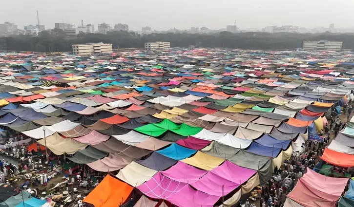 তুরাগ পাড়ে শুরু ৫ দিনের জোড় ইজতেমা