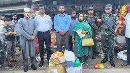 ঝালকাঠিতে অবৈধ পলিথিন বিক্রি, চার ব্যবসায়ীকে ৯ হাজার টাকা জরিমানা