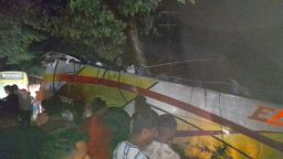 গোপালগঞ্জে যাত্রীবাহী বাস খাদে পড়ে আহত কমপক্ষে ২৫ জন