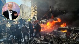 লেবাননে ইসরায়েলি হামলাকে যুদ্ধবিরতির লঙ্ঘন বললেন ইরানের প্রেসিডেন্ট