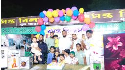 মনোহরদীতে বসন্ত বিলাস ফুড প্যারাডাইসের ৪র্থ বর্ষপূর্তি উদযাপন