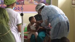 গোপালগঞ্জে ২৪ ঘণ্টায় হামে আক্রান্ত ২৭ রোগী হাসপাতালে